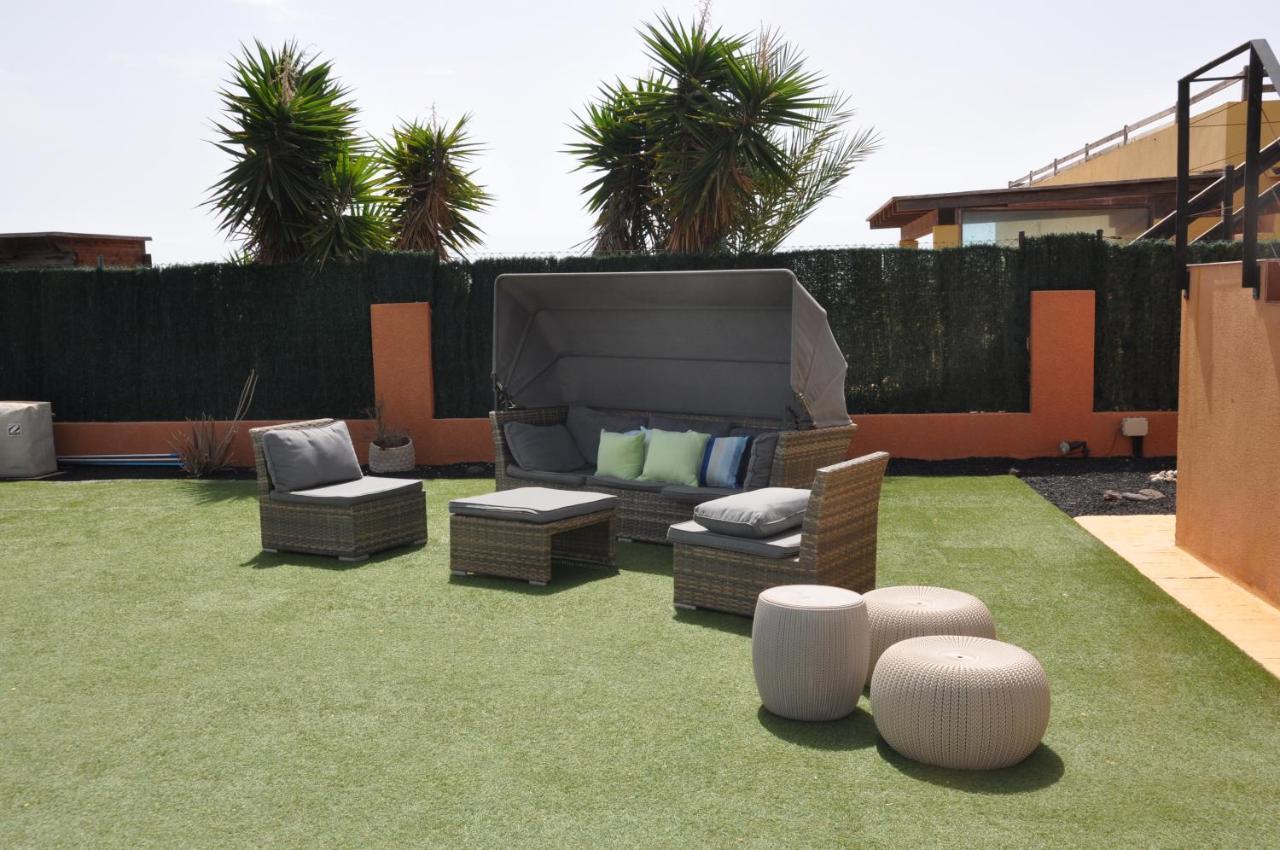 Eco Villa White Suite With Climatized Pool Caleta De Fuste Exterior foto