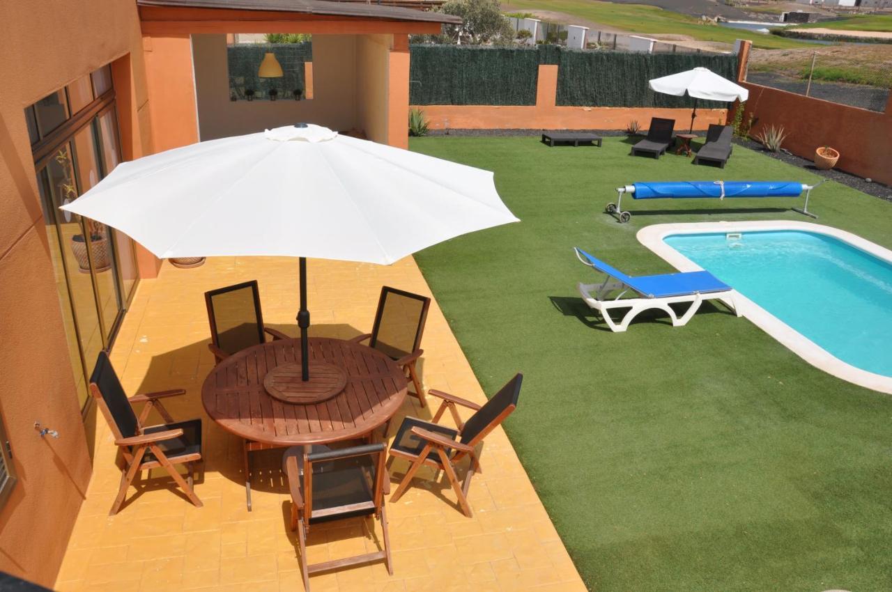 Eco Villa White Suite With Climatized Pool Caleta De Fuste Exterior foto