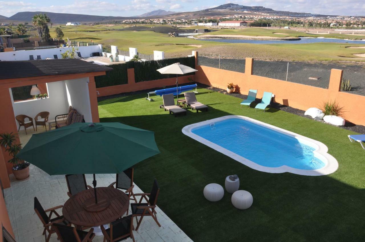 Eco Villa White Suite With Climatized Pool Caleta De Fuste Exterior foto