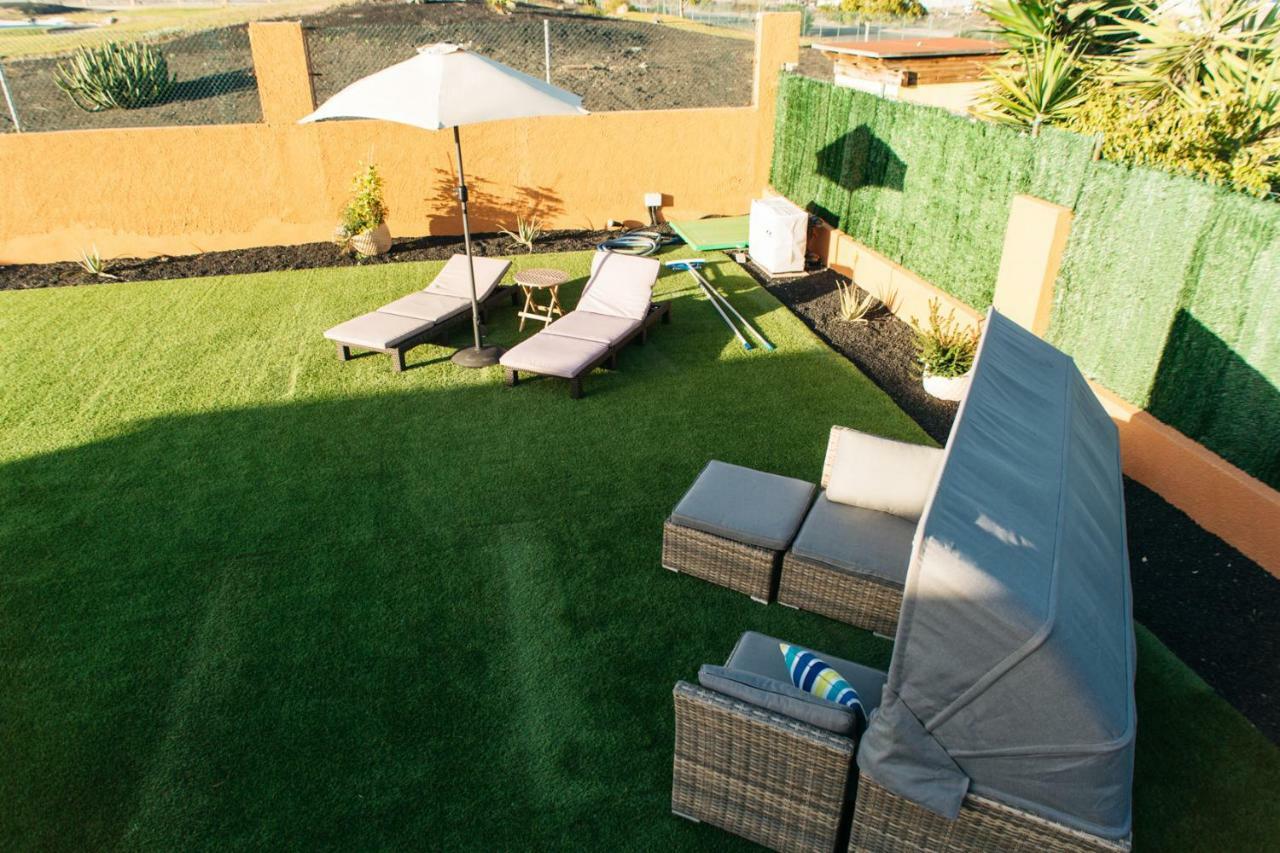 Eco Villa White Suite With Climatized Pool Caleta De Fuste Exterior foto