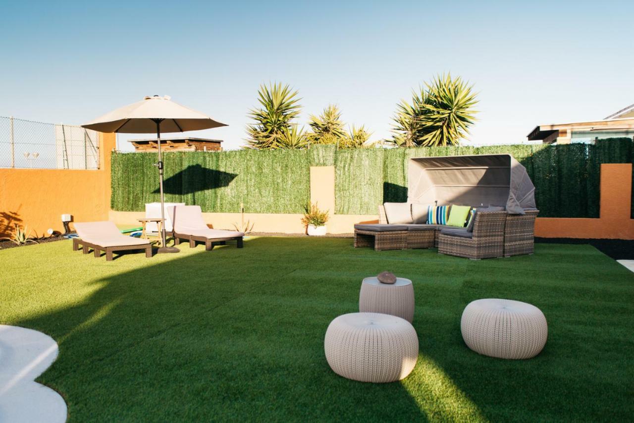 Eco Villa White Suite With Climatized Pool Caleta De Fuste Exterior foto